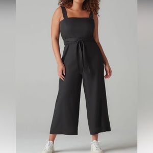 Vetta two piece apron jumpsuit